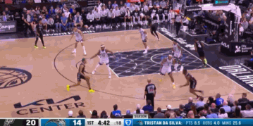 北卡黑鹰回来了?巴恩斯弹无虚发 三分五连击&首节6中6开局