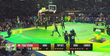 库里13连中变态准?水花神仙打架?近10年三分大赛冠军谁最准