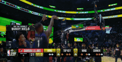 库里13连中变态准?水花神仙打架?近10年三分大赛冠军谁最准